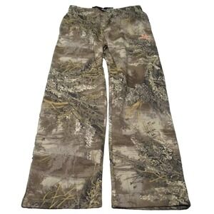 Realtree Camo Pants Men 33x30 Max 1 Drawstring‎ Duck Hunting Woodland Bootcut